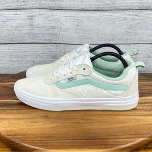 Vans Kyle Walker Sport Voltage White Mint Green Pro Skate Shoe Men’s Size 9.5